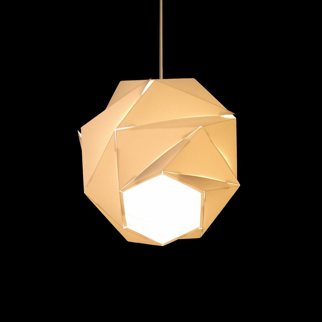 LÁMPARA COLGANTE / LÁMPARA DE PIE / LÁMPARA DE ORIGAMI - ORIGO